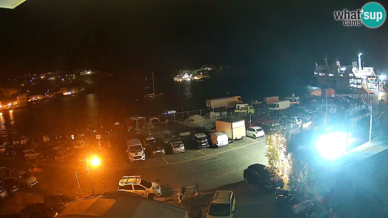 Webcam du port de Ponza – Île de Ponza
