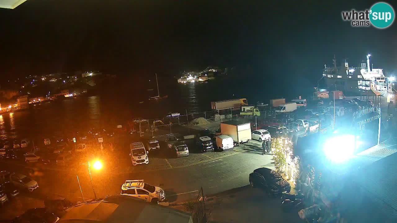 Insel Ponza Hafen webcam – Italien
