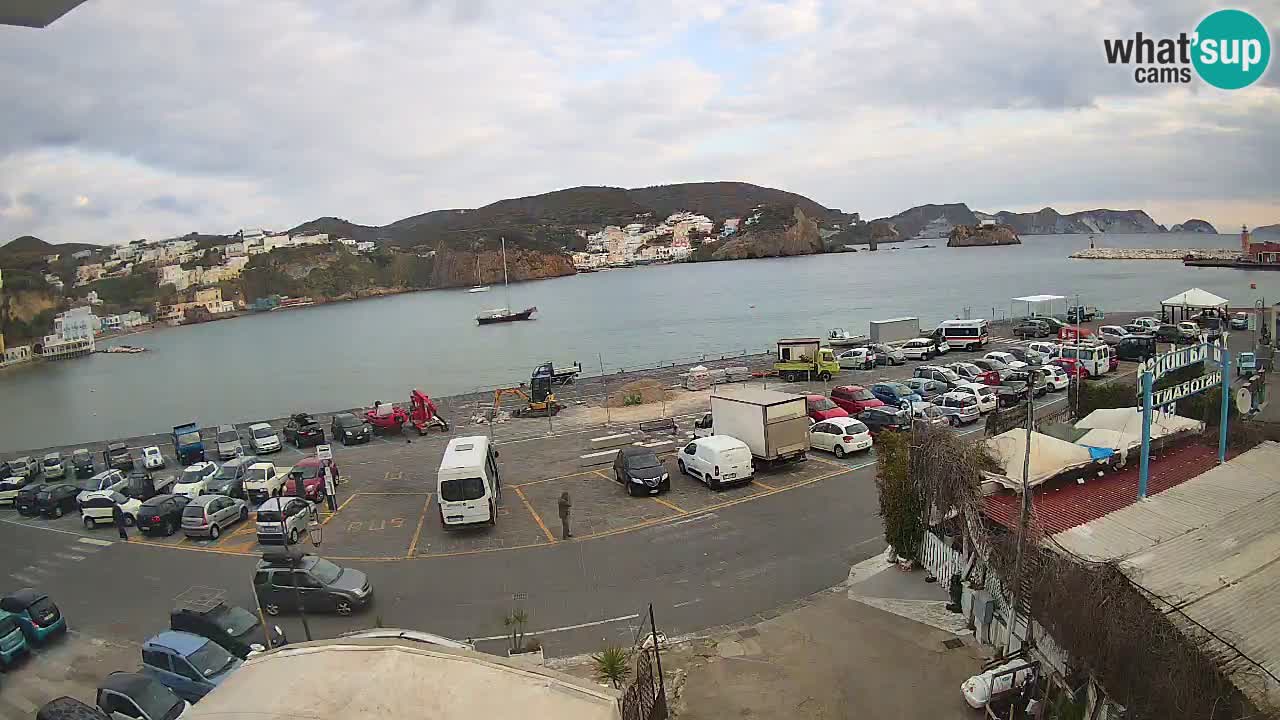 Webcam du port de Ponza – Île de Ponza