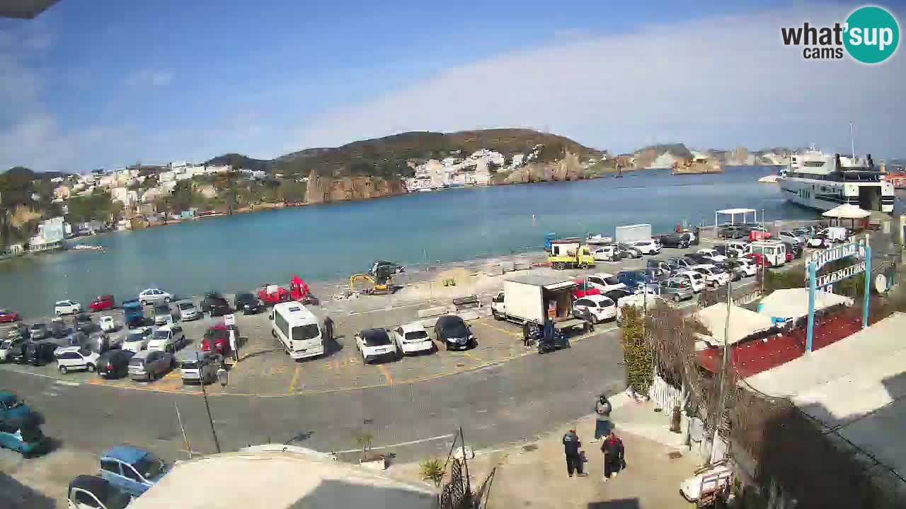 Ponza port webcam – Island of Ponza