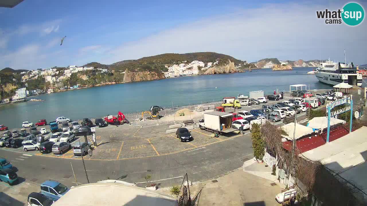 Webcam du port de Ponza – Île de Ponza