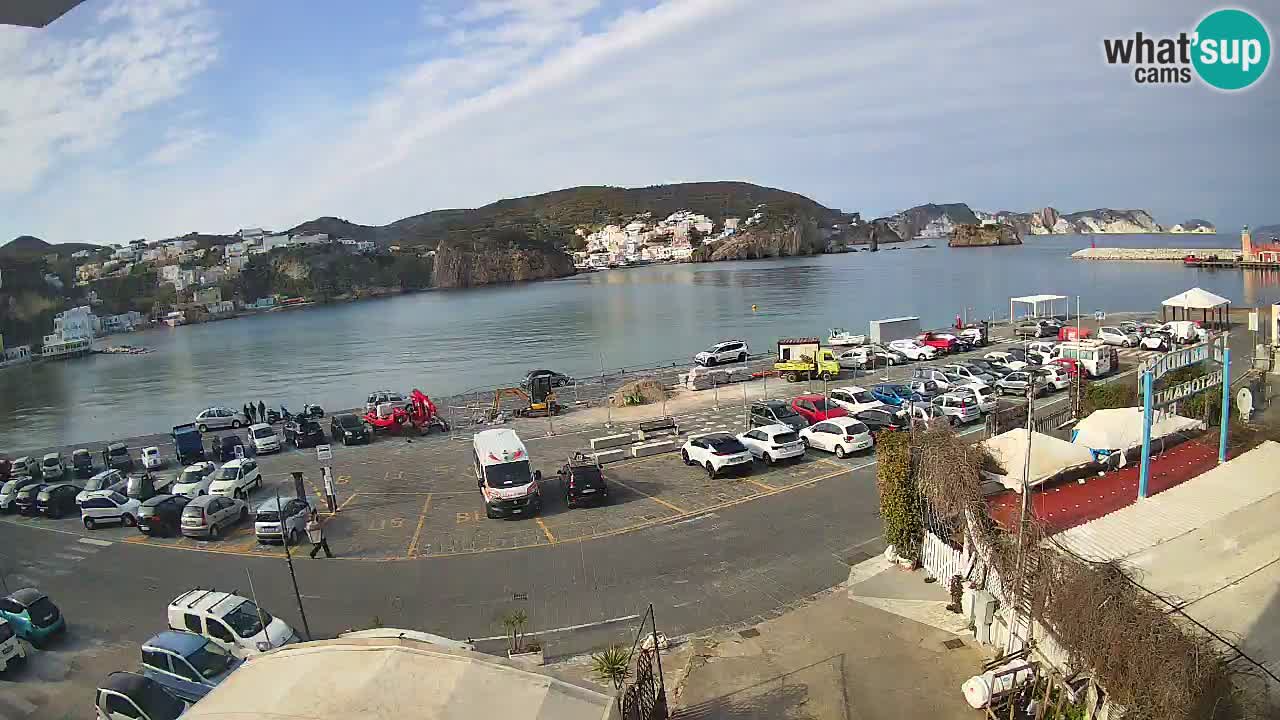 Insel Ponza Hafen webcam – Italien