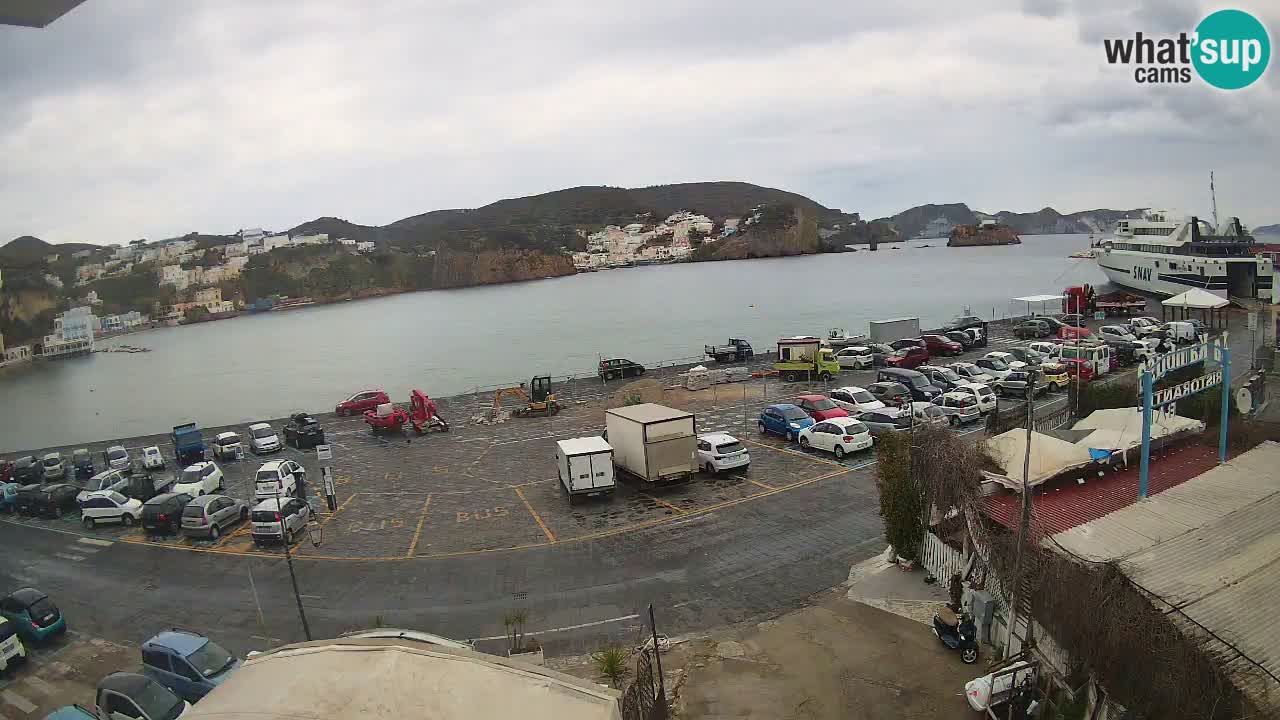 Web kamera luka Ponza – otok Ponza