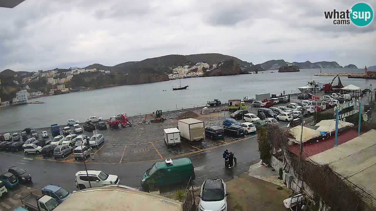 Insel Ponza Hafen webcam – Italien