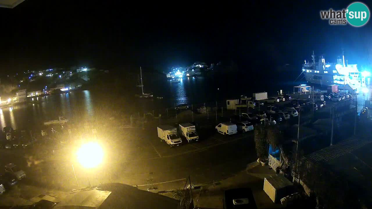 Insel Ponza Hafen webcam – Italien