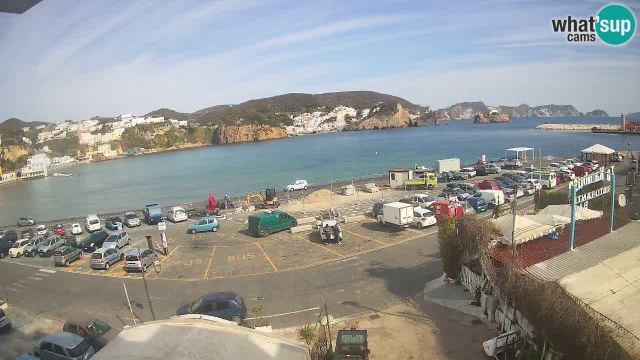 Insel Ponza Hafen webcam – Italien