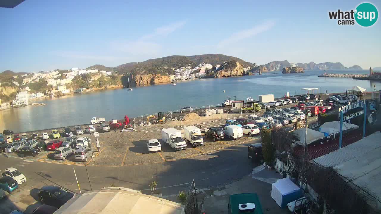 Webcam du port de Ponza – Île de Ponza