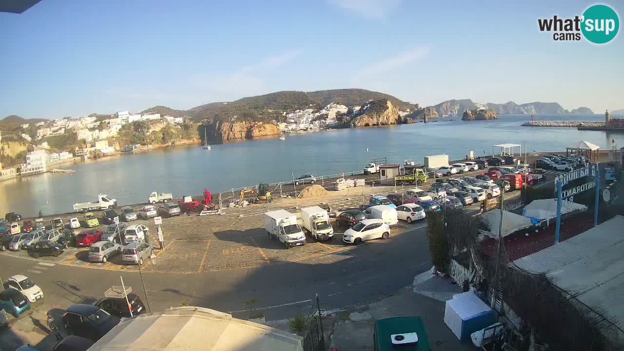 Webcam du port de Ponza – Île de Ponza