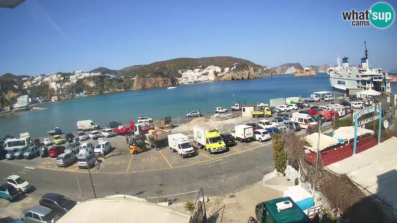 Ponza port webcam – Island of Ponza