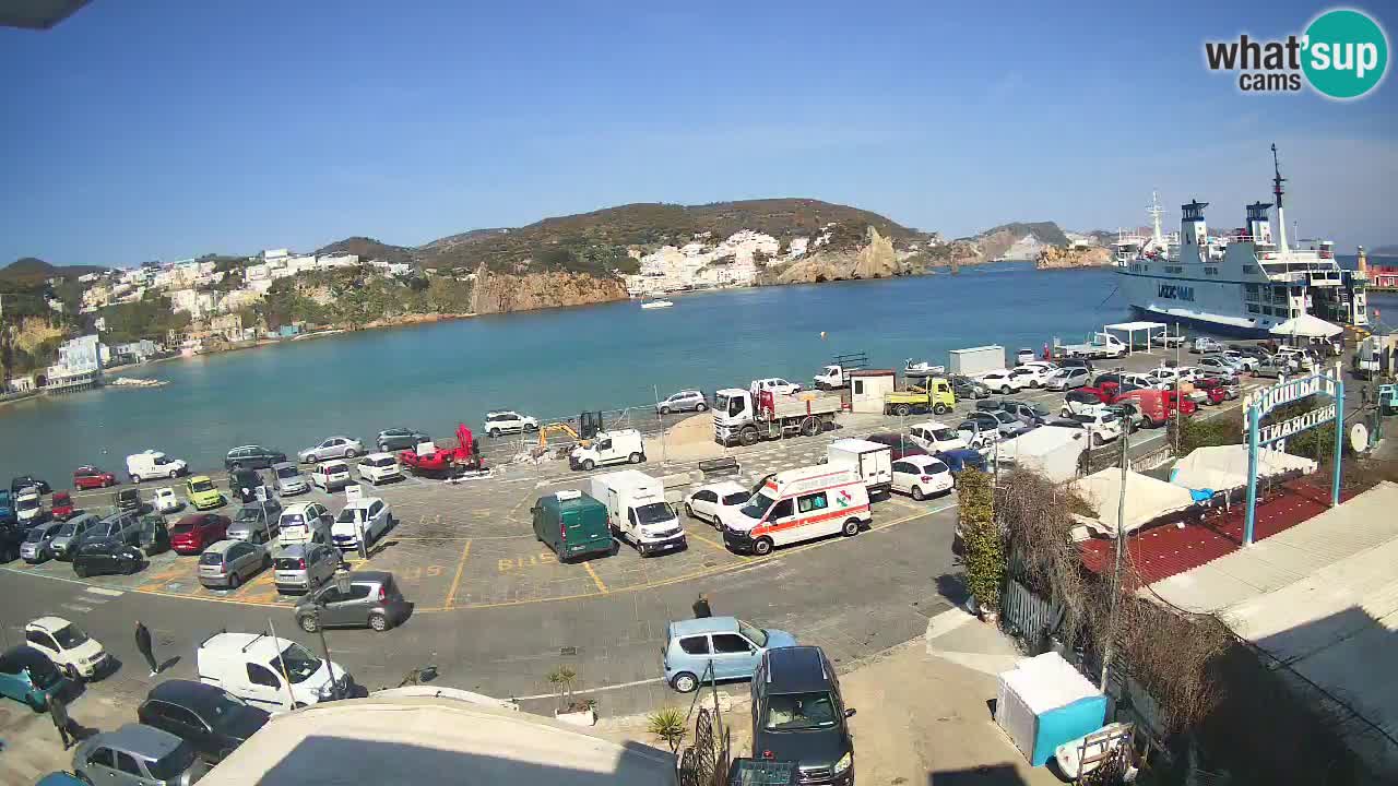 Web kamera luka Ponza – otok Ponza