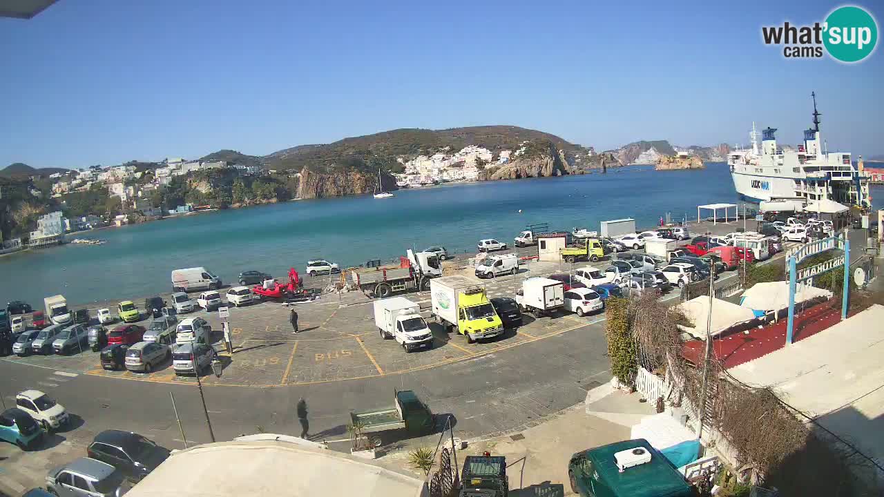 Webcam du port de Ponza – Île de Ponza