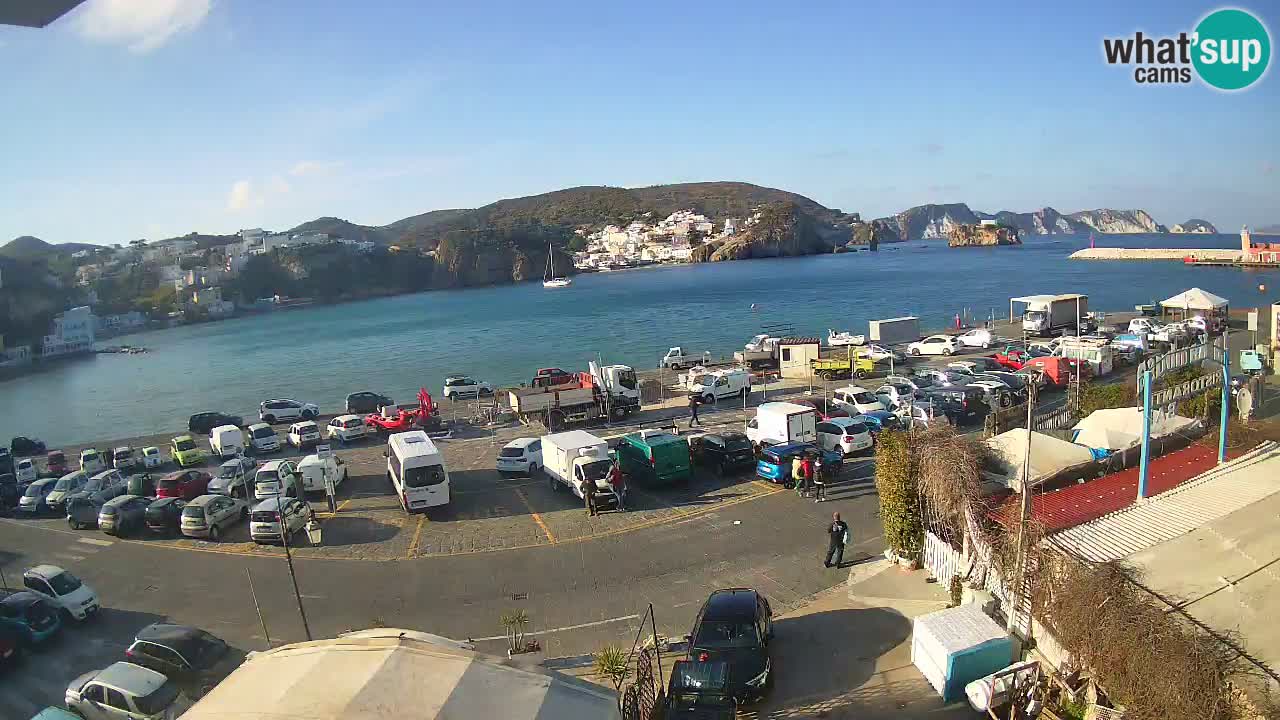 Ponza port webcam – Island of Ponza
