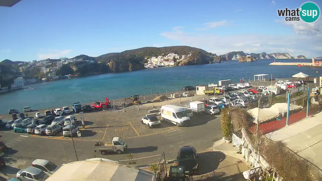 Insel Ponza Hafen webcam – Italien