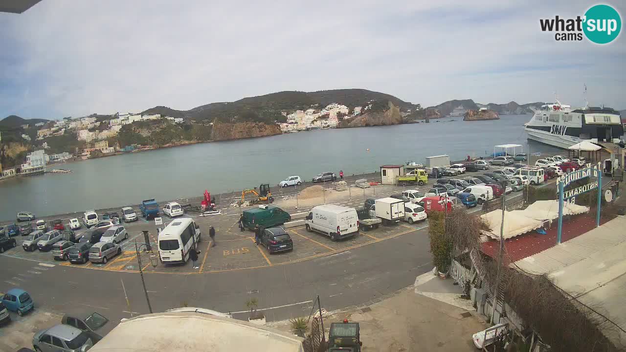 Webcam du port de Ponza – Île de Ponza