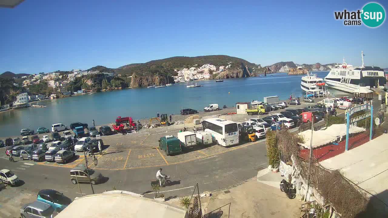 Ponza port webcam – Island of Ponza