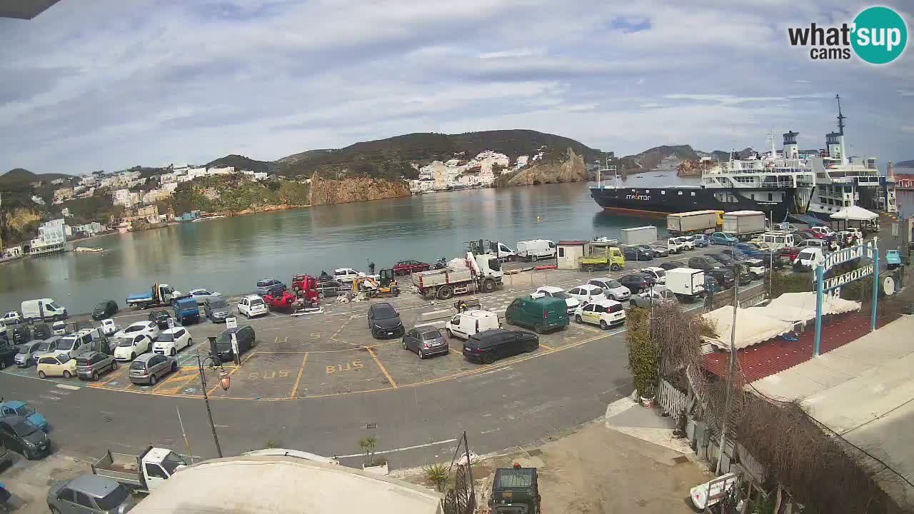 Ponza port webcam – Island of Ponza