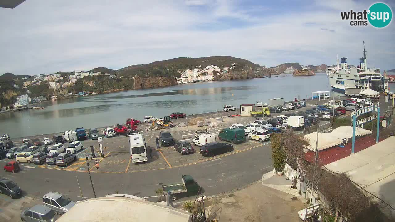 Web kamera luka Ponza – otok Ponza