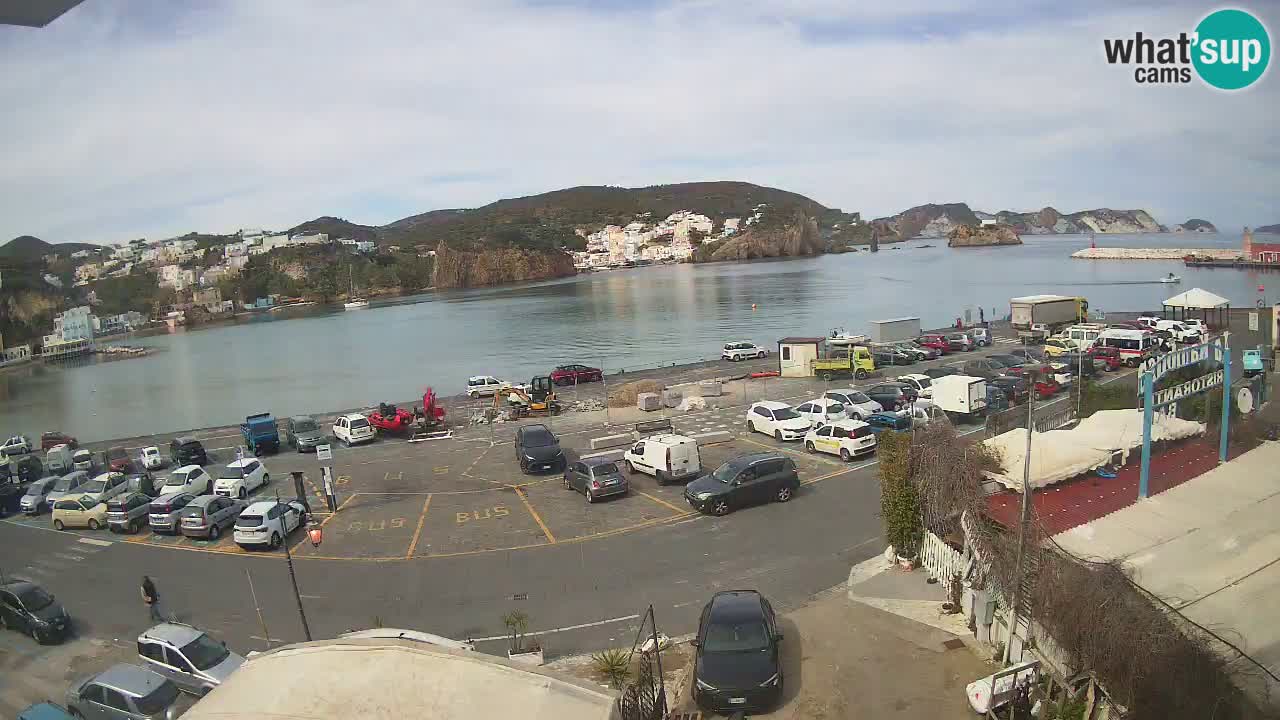 Webcam du port de Ponza – Île de Ponza