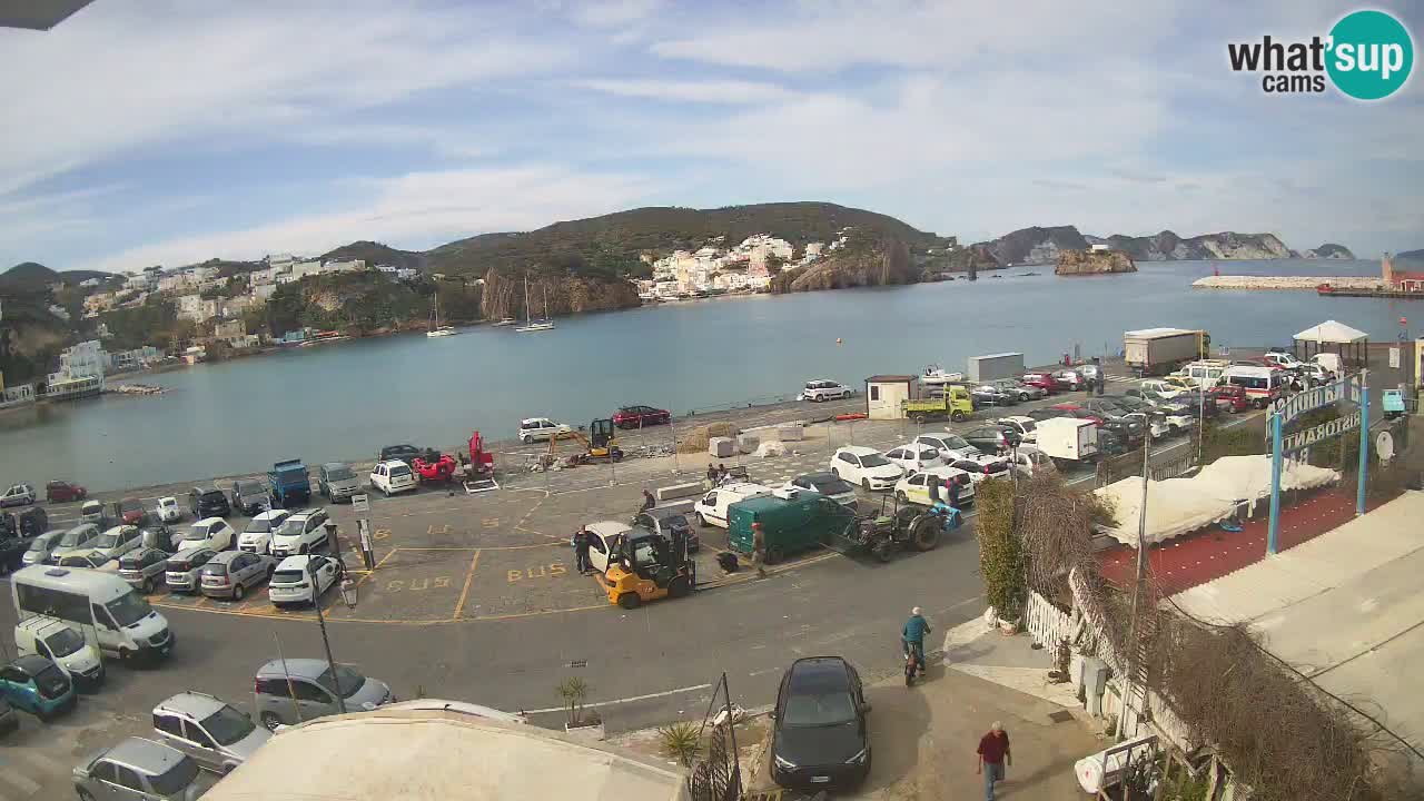Web kamera luka Ponza – otok Ponza