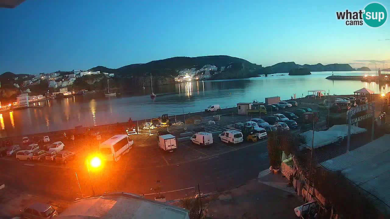 Ponza port webcam – Island of Ponza