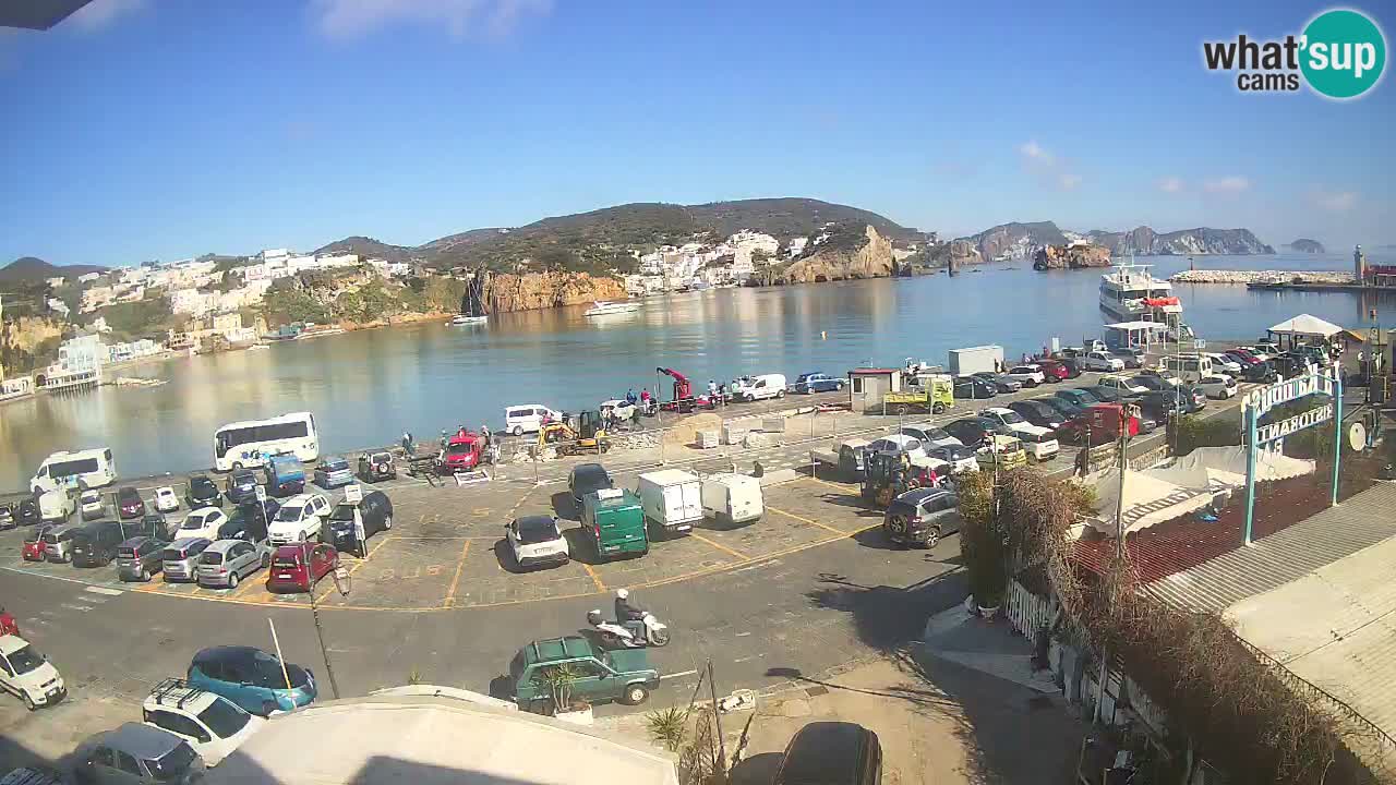Webcam du port de Ponza – Île de Ponza