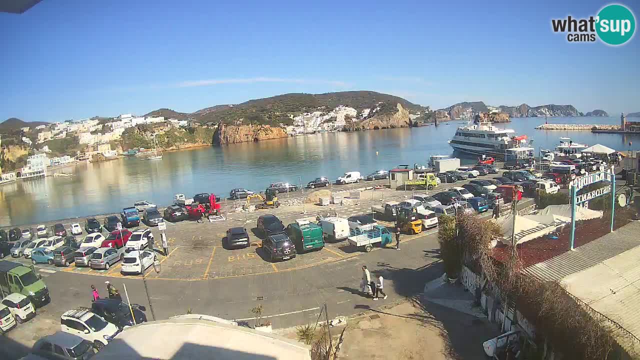 Ponza port webcam – Island of Ponza