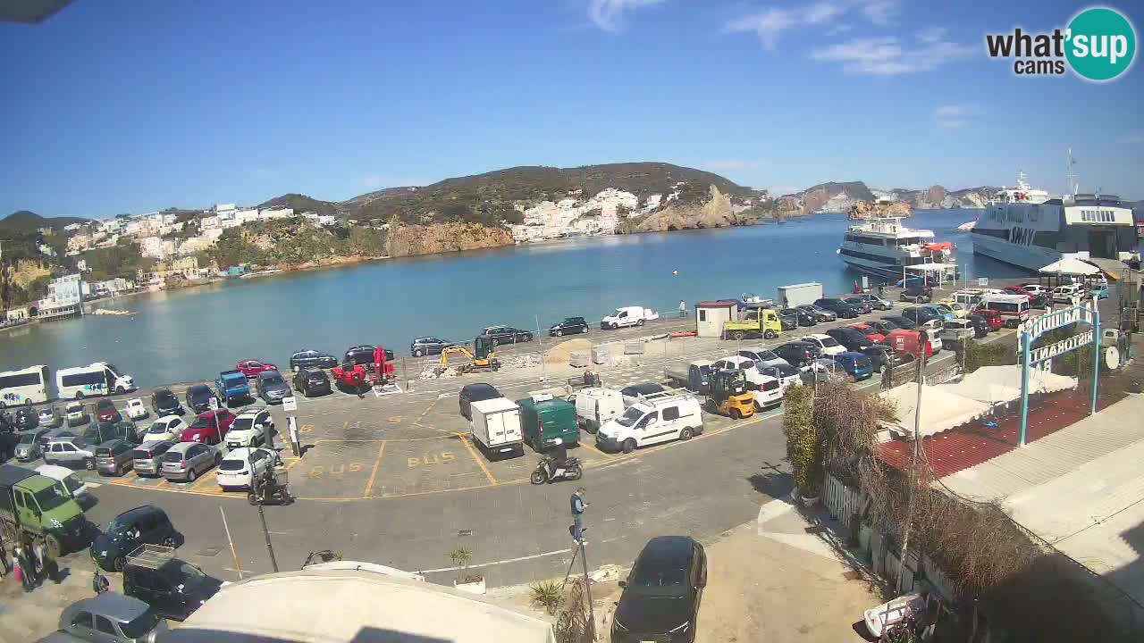 Webcam del puerto de Ponza – Isla de Ponza