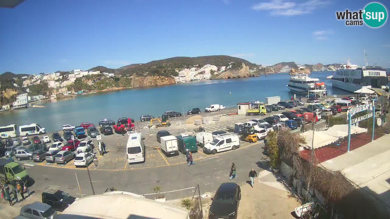 Webcam du port de Ponza – Île de Ponza