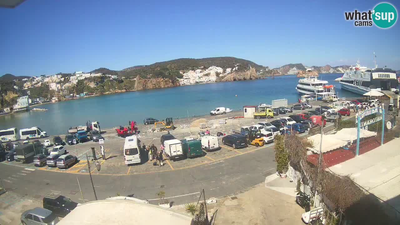 Ponza port webcam – Island of Ponza