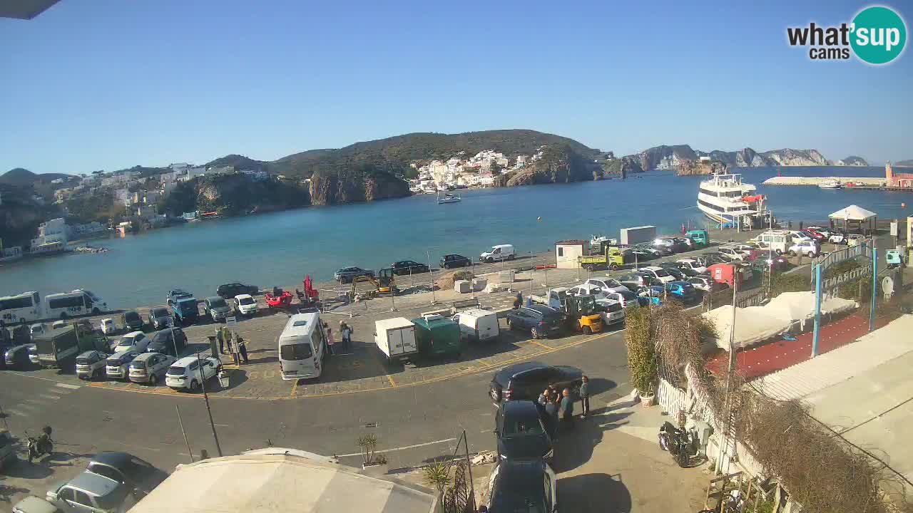 Web kamera luka Ponza – otok Ponza