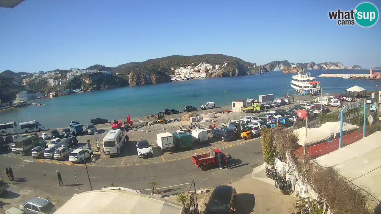 Web kamera luka Ponza – otok Ponza