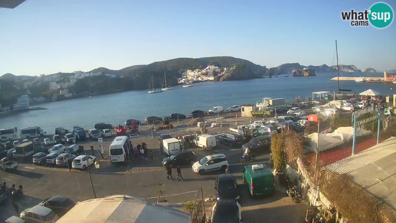 Ponza port webcam – Island of Ponza