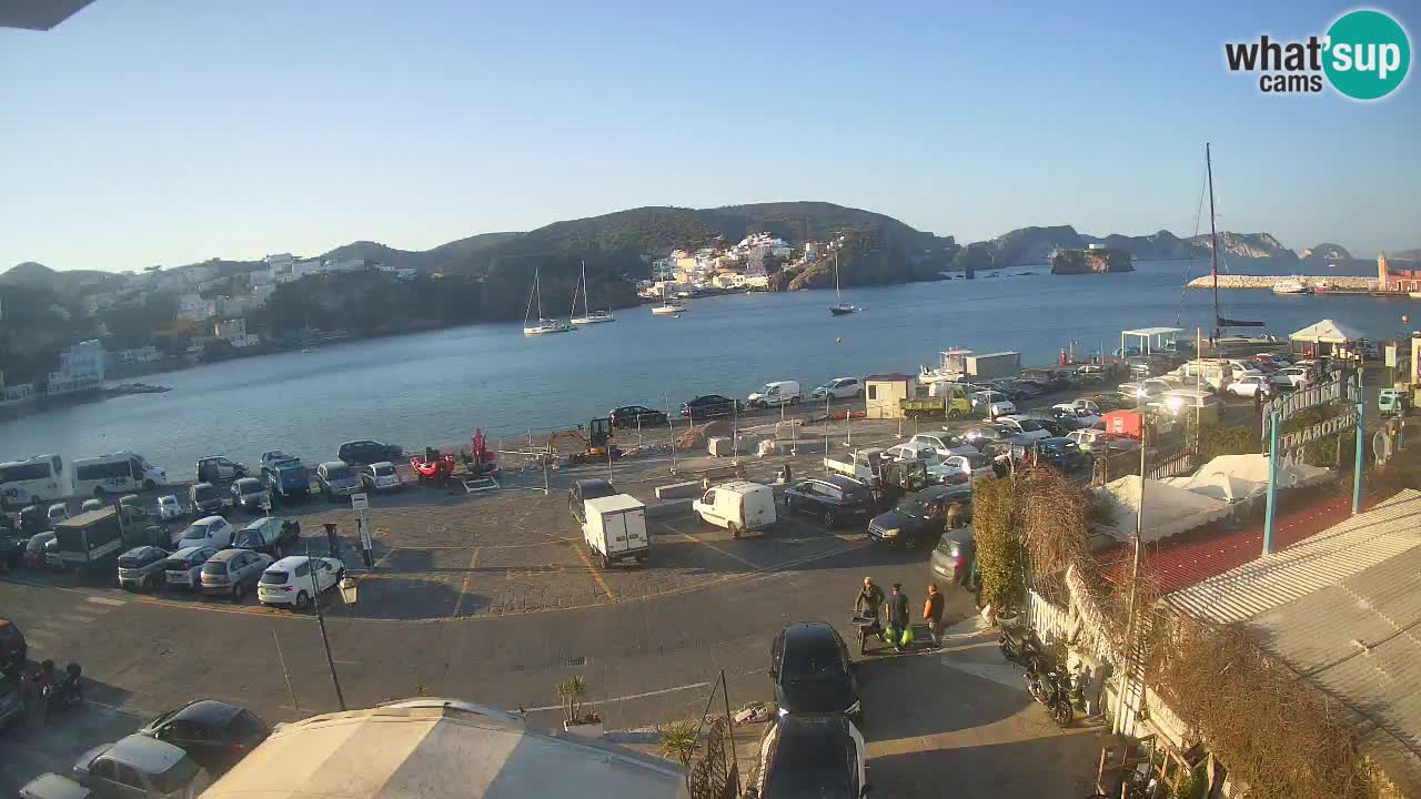 Ponza port webcam – Island of Ponza