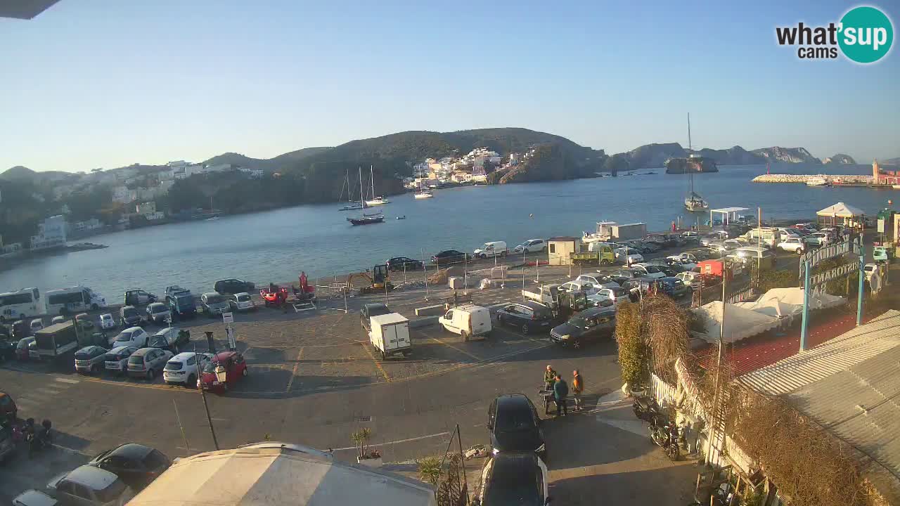 Ponza port webcam – Island of Ponza