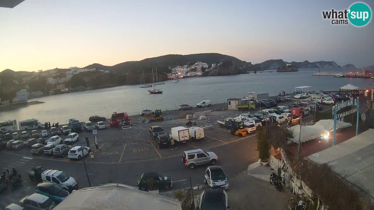Ponza port webcam – Island of Ponza