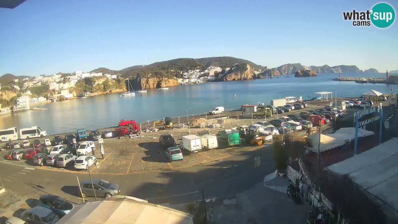 Webcam du port de Ponza – Île de Ponza