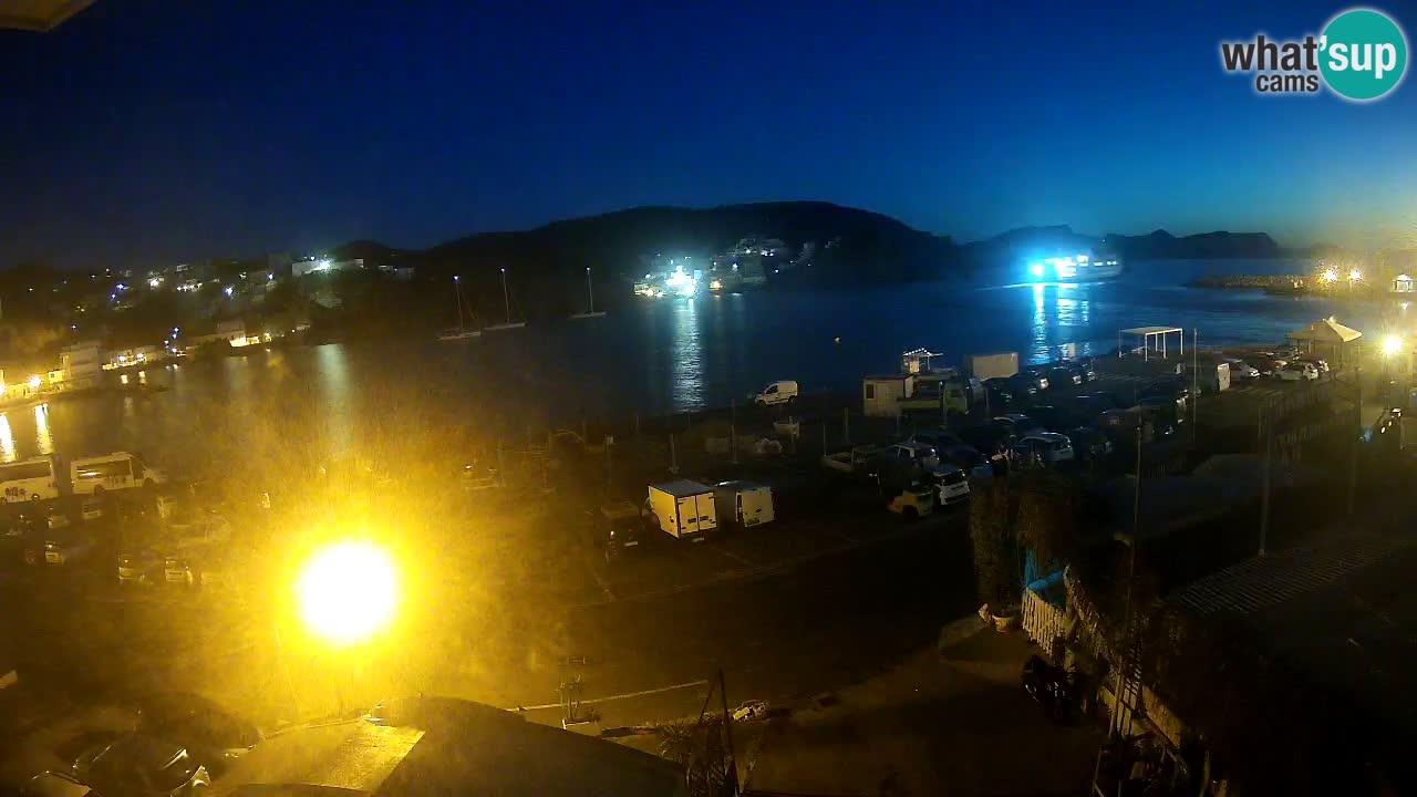 Web kamera luka Ponza – otok Ponza