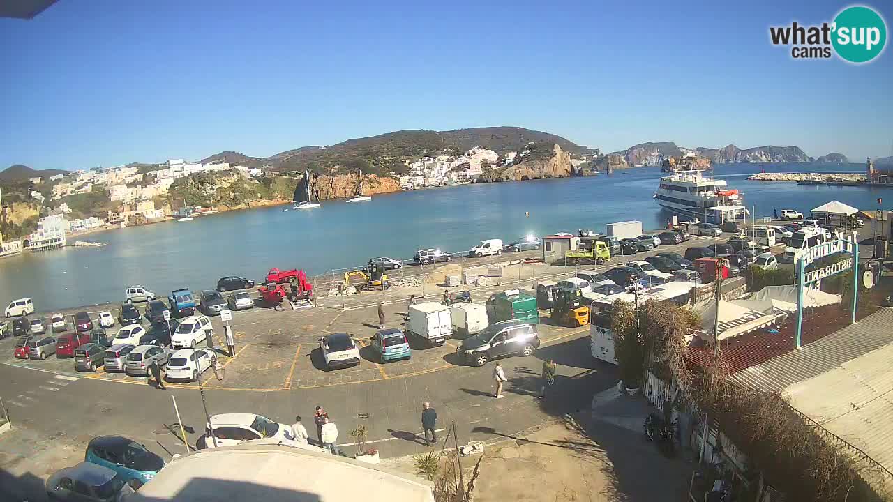 Web kamera luka Ponza – otok Ponza