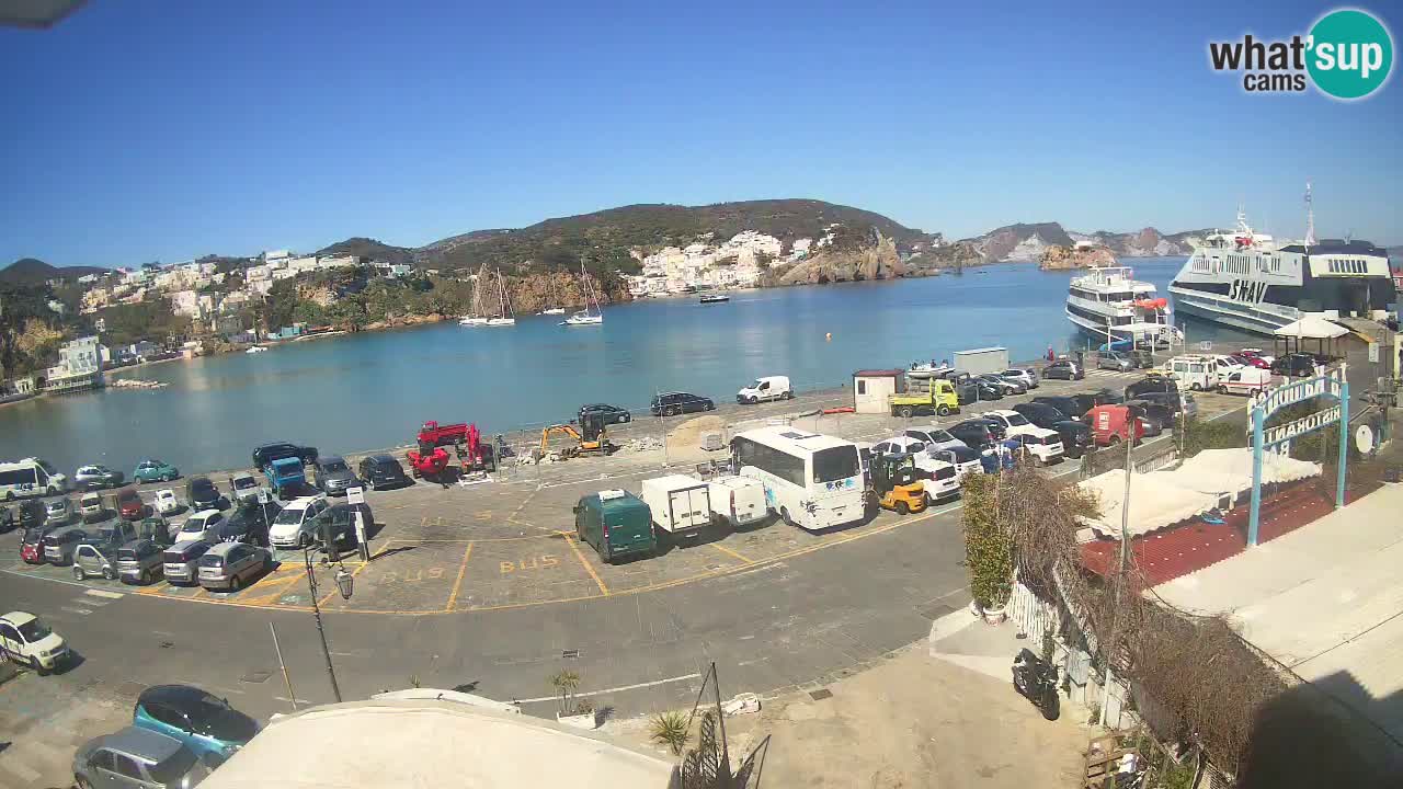 Ponza port webcam – Island of Ponza