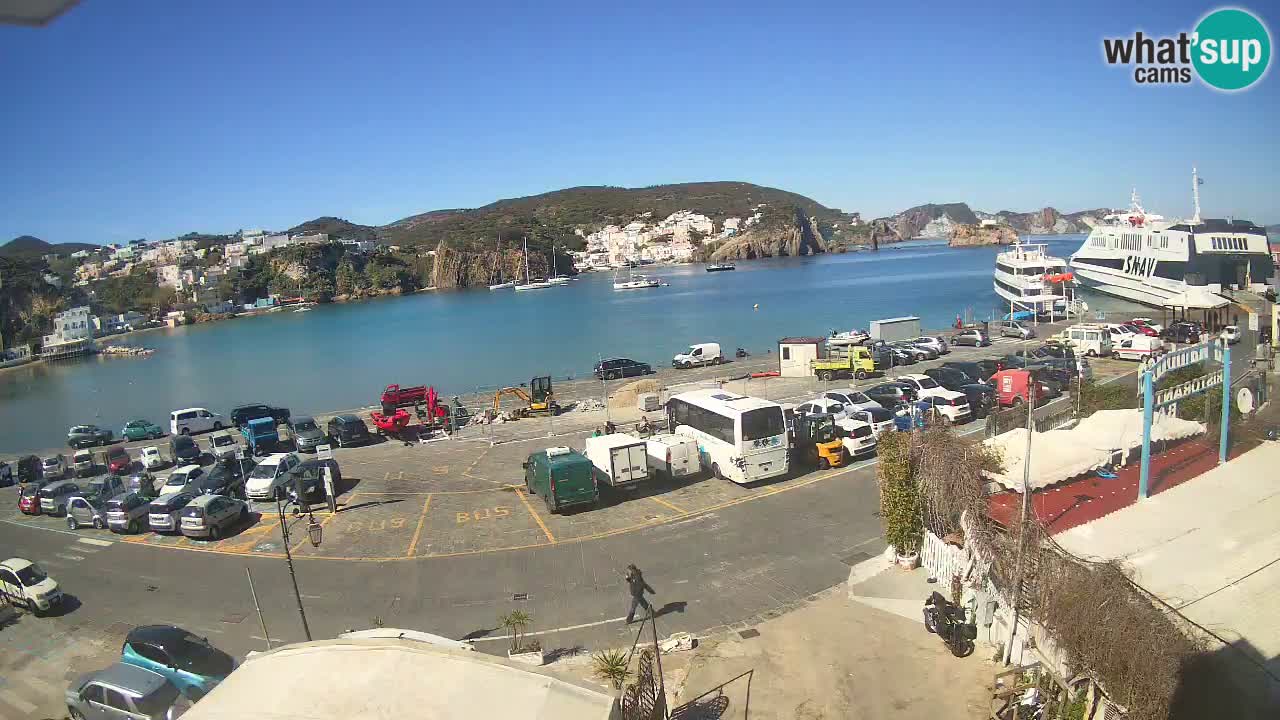 Ponza port webcam – Island of Ponza