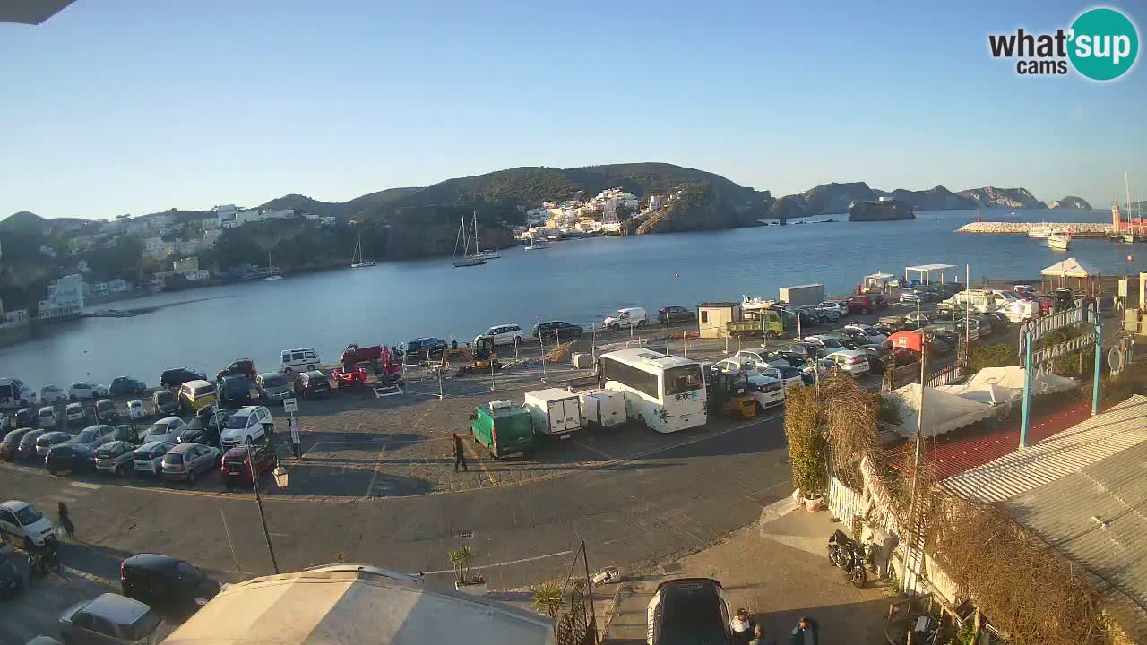 Ponza port webcam – Island of Ponza