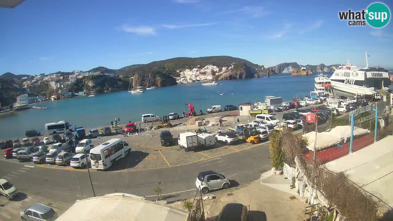 Ponza port webcam – Island of Ponza
