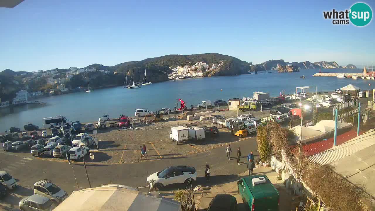Ponza port webcam – Island of Ponza
