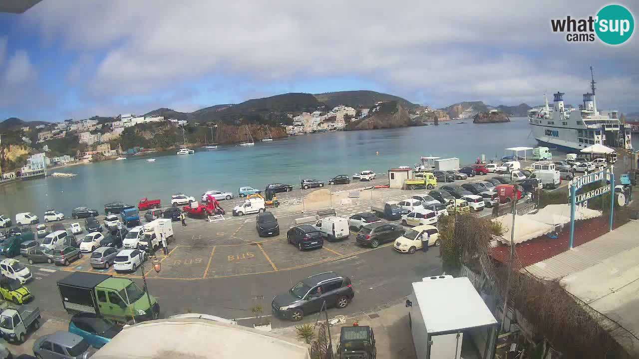 Ponza port webcam – Island of Ponza