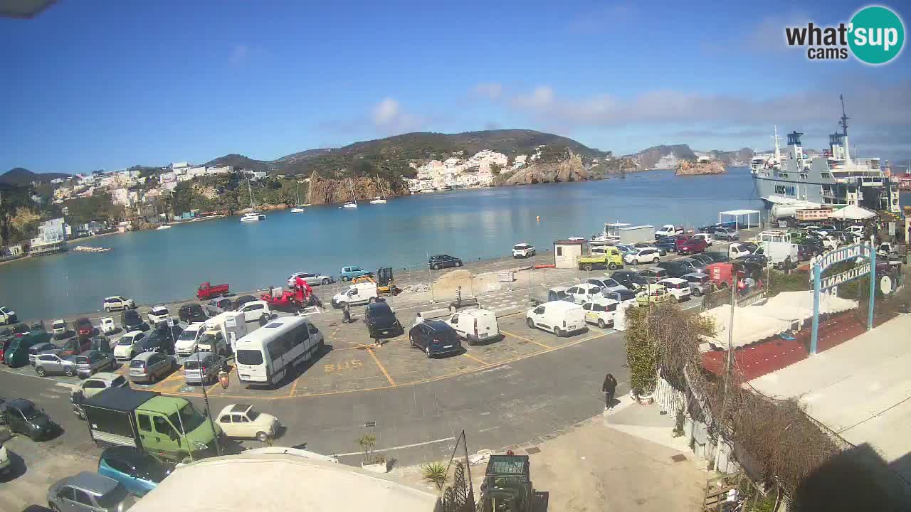 Ponza port webcam – Island of Ponza