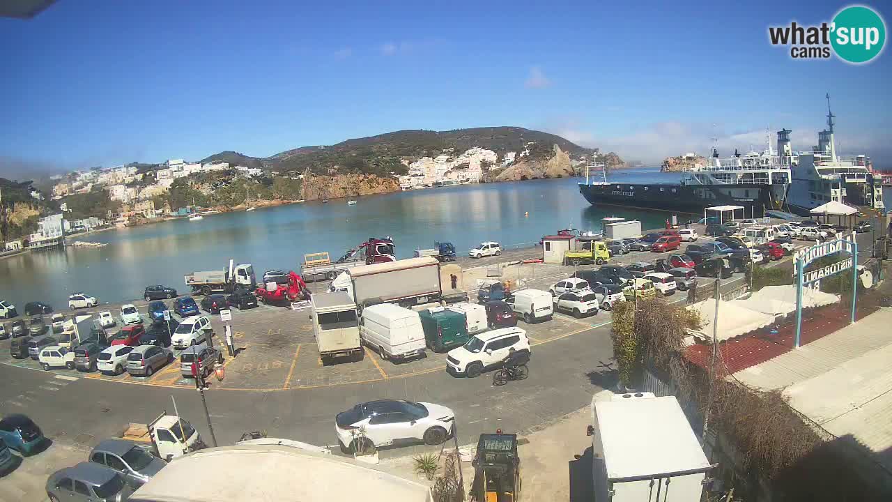 Ponza port webcam – Island of Ponza