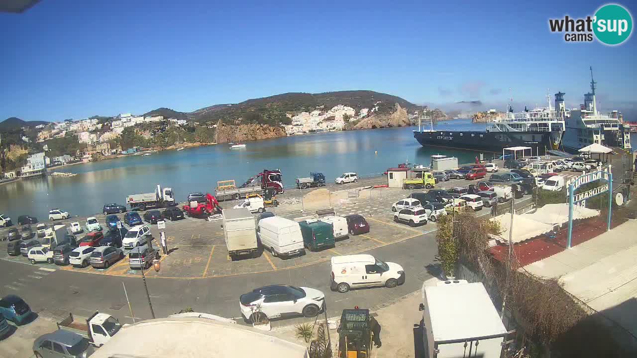 Ponza port webcam – Island of Ponza