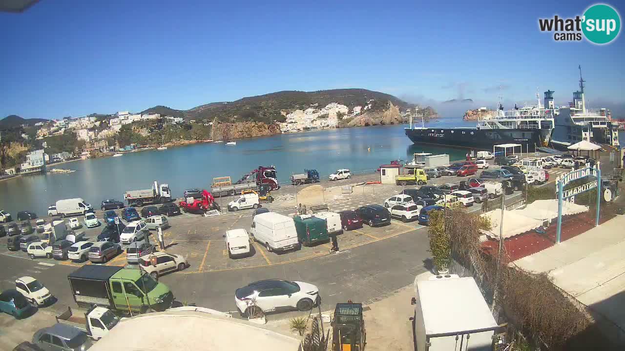 Web kamera luka Ponza – otok Ponza