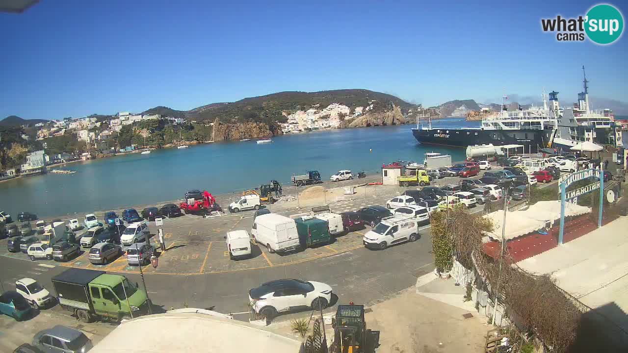 Web kamera luka Ponza – otok Ponza
