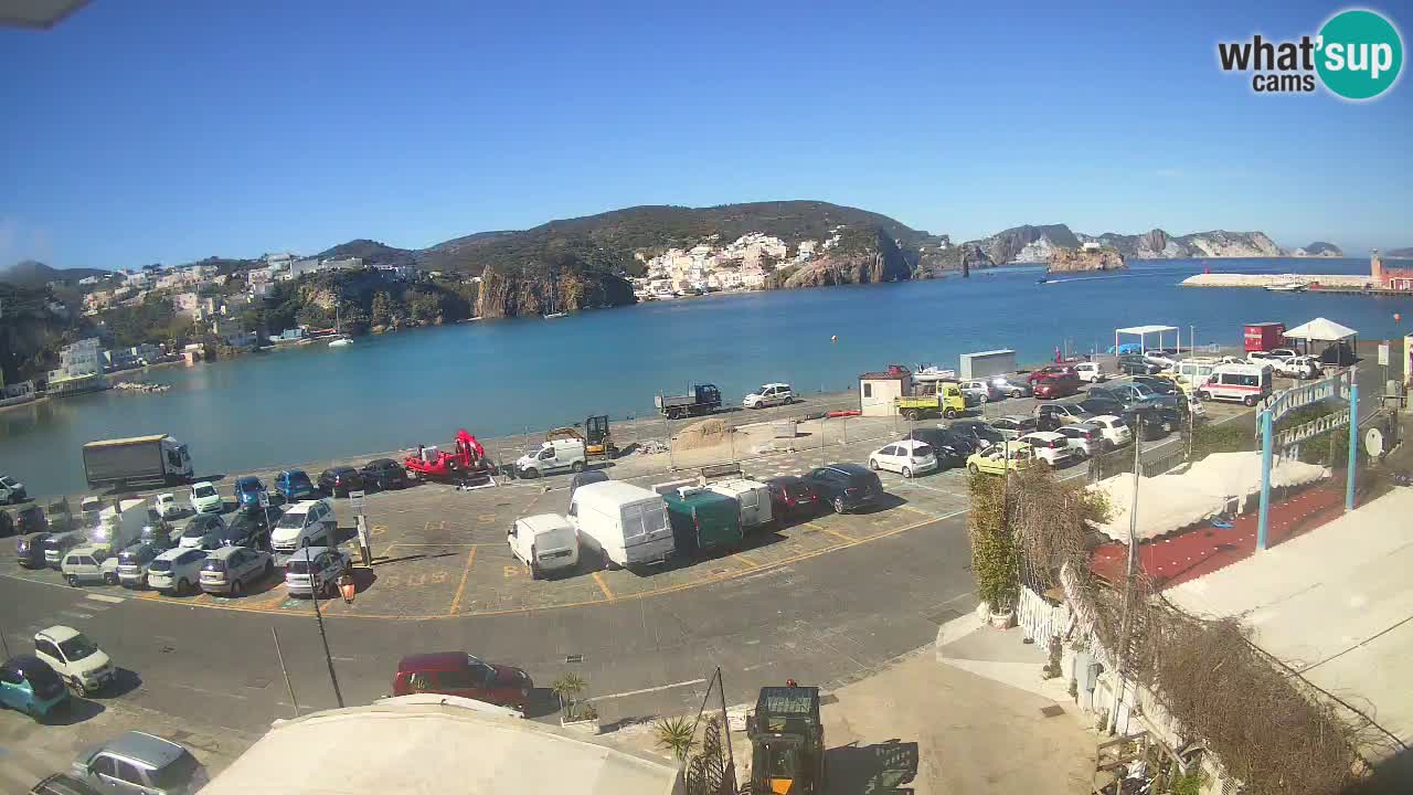 Webcam du port de Ponza – Île de Ponza